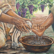 The hands of a Servant